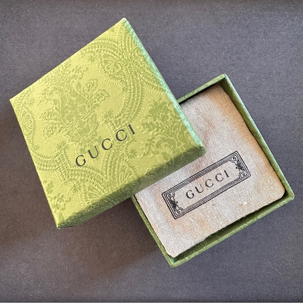 Gucci interlocking G logo sterling silver chain bracelet 925 - Picture 10 of 12